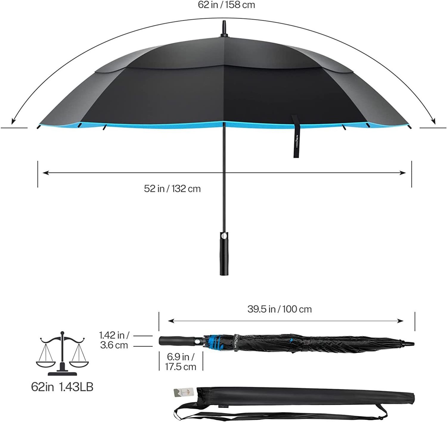 big ultra light uv fishing umbrella brolly maxi promotion umbrella flower handle promotion list