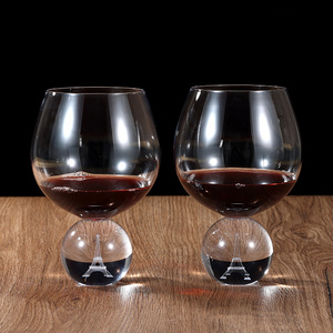 cocktail glass With CE Certificate Wholesale factory Red Wine Glass Crystal luxury Inner carving Wine Glass wine glasses