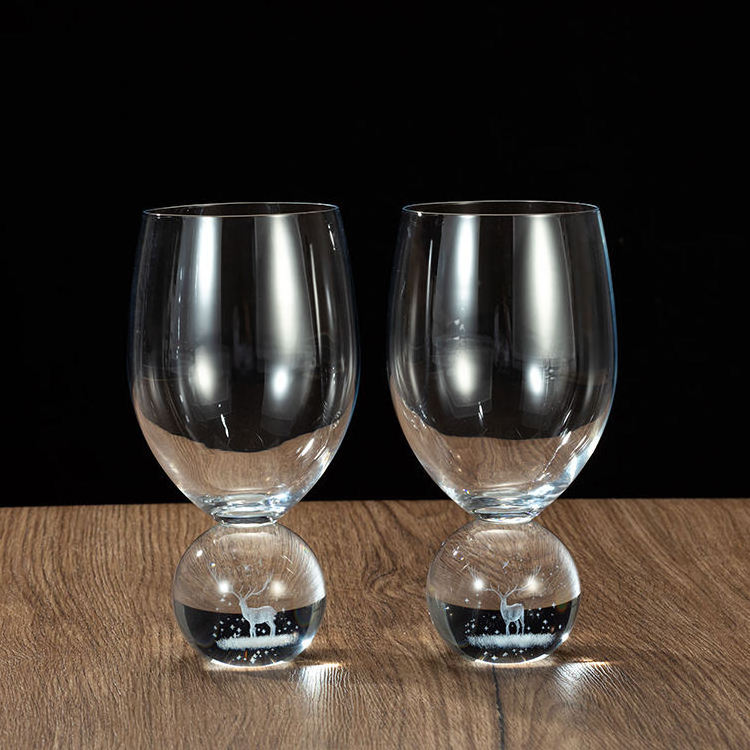 luxucocktail glass High Quality \ Wholesale factory With CE Certificate Crystal Inner carving Red Wine Glass wine glasses