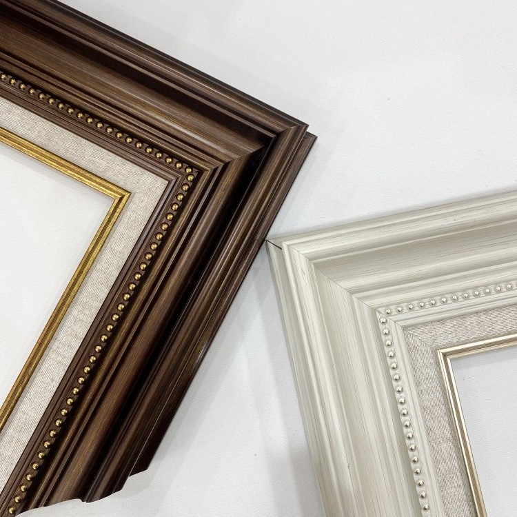 Wholesale modern art decor photo frame PS picture mirror frame moulding