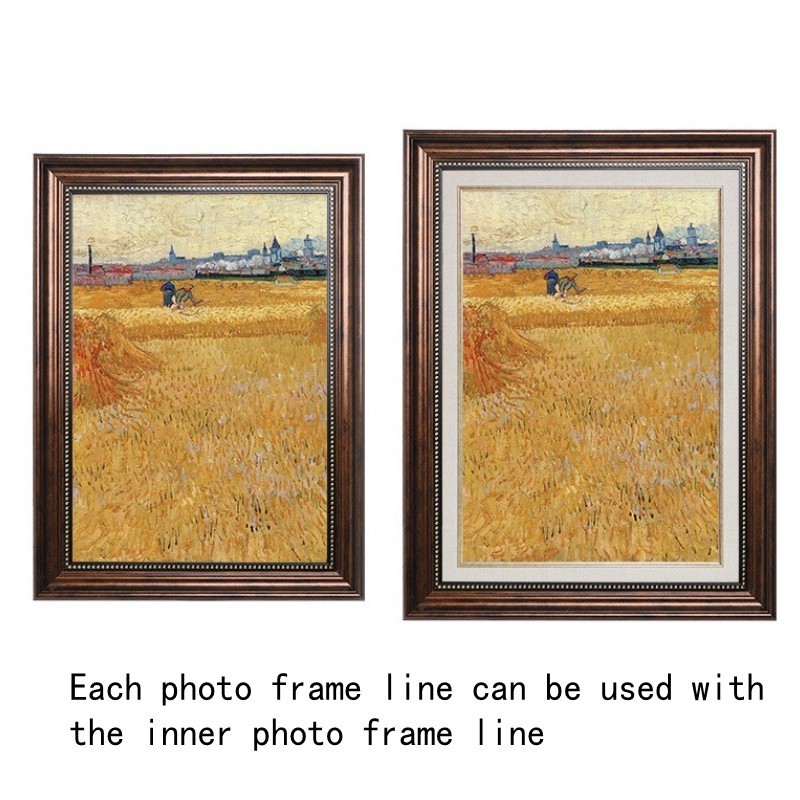 Wholesale Photo Frame Oil Painting Picture Polystyrene Mirror Frames Molding