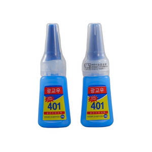 Factory Wholesale Price False Nail Tips Stick Rhinestone Super Strong 401 Nail Glue In Plastic Bottles