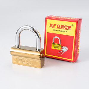 75mm On Sale Gold Color Security Padlock With Iron Keys Cadeado Cadeado Factory Price Iron Pad Lock