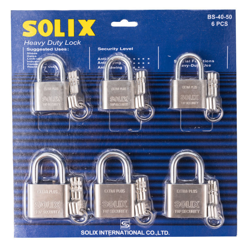 40mm/50mm safety padlock with master key combination lock padlock personalized steel padlock lock