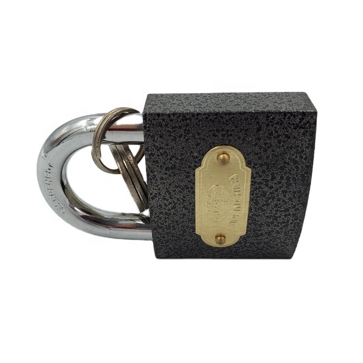 20mm  black color powder coating  factory travel mini small black padlock with engraved logo skin card padlock