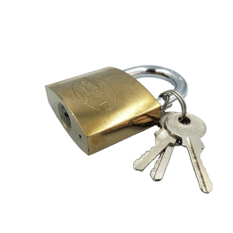 20mm small size gold titanium painted electronic plated iron padlock with pin