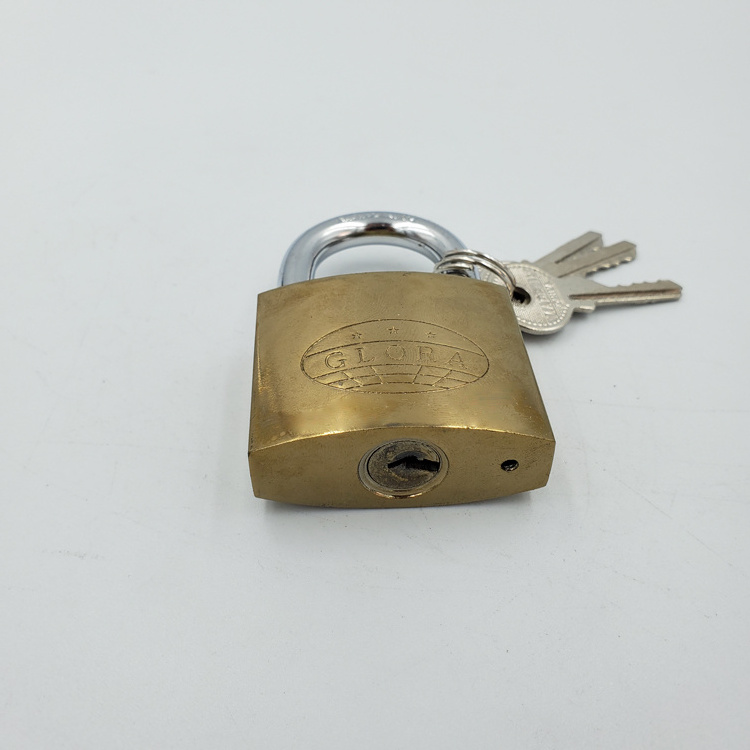 20mm small size gold titanium painted electronic plated iron padlock with pin