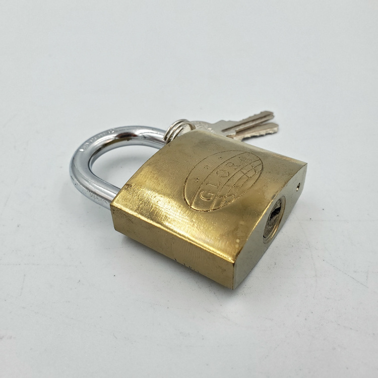 20mm small size gold titanium painted electronic plated iron padlock with pin