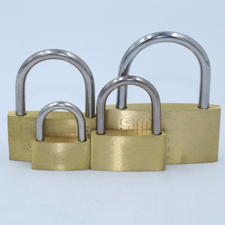 40mm High Security Heavy Duty Candado Solid Brass Copper Weather Proof Brass Master Lock ultrathin Padlock