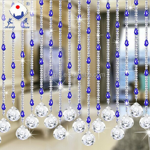 Widely used superior quality beads crystal beads rhinestone door curtains for for windows beaded curtain crystal