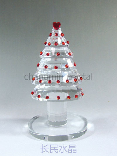 Beautiful Crystal Christmas Apple Ornaments For Christmas Favor