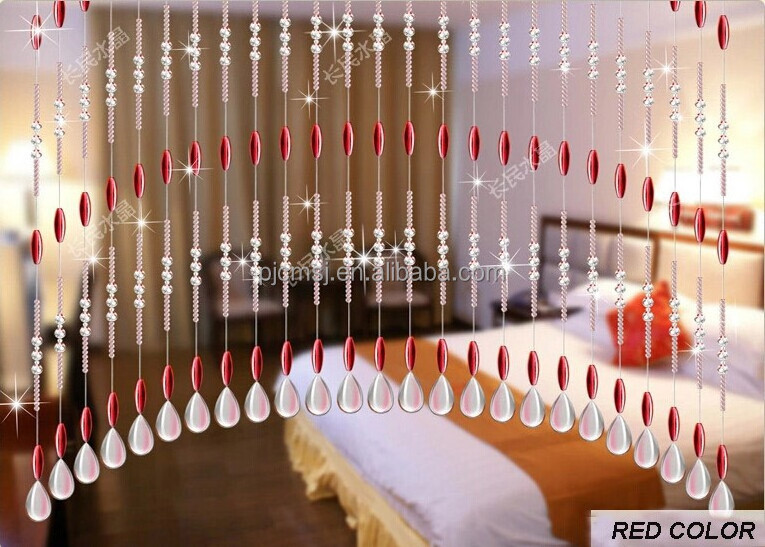 Widely used superior quality beads crystal beads rhinestone door curtains for for windows beaded curtain crystal