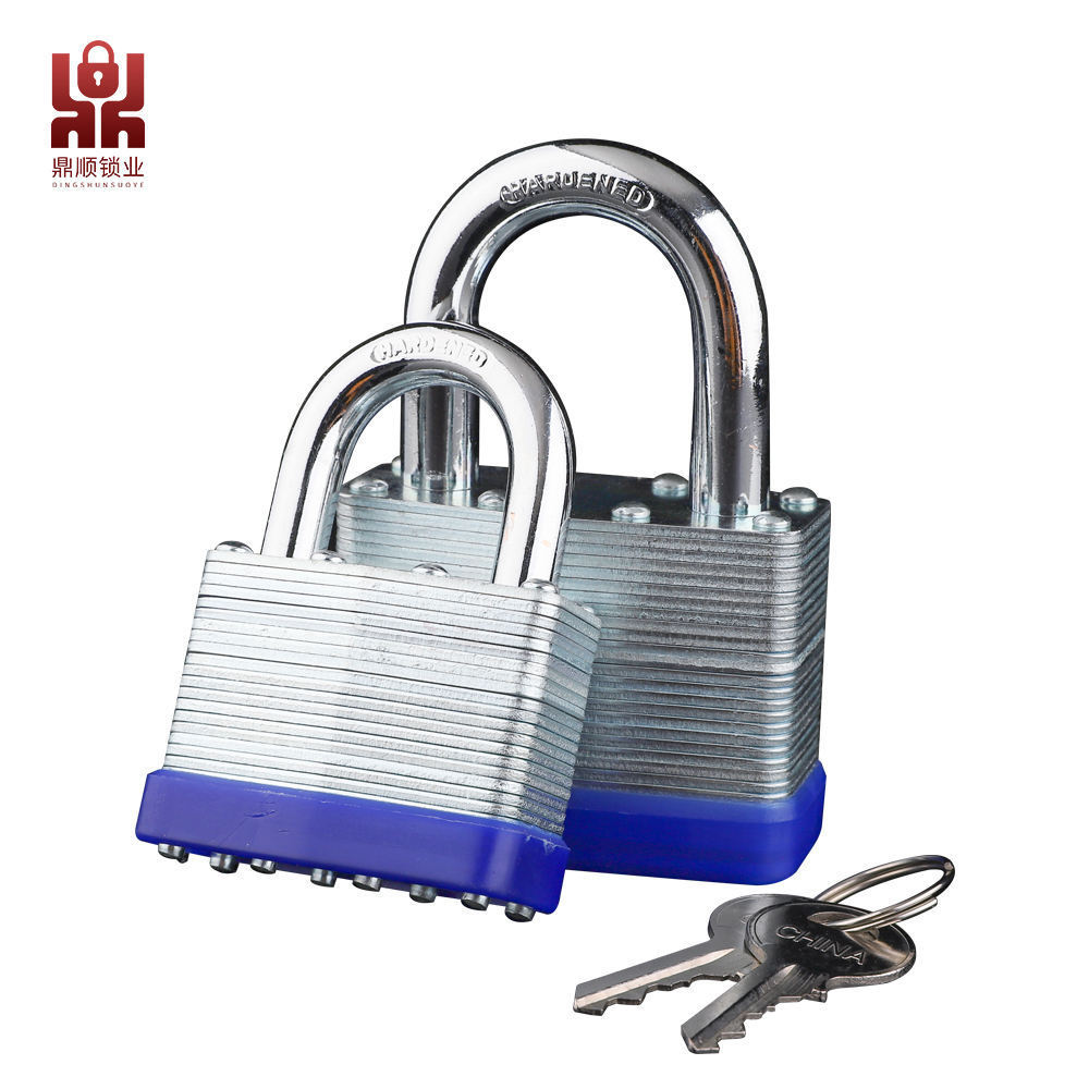 Accept customization Good quality High durability copper lock cylinder 30mm warehouse padlock Laminated PADLOCK