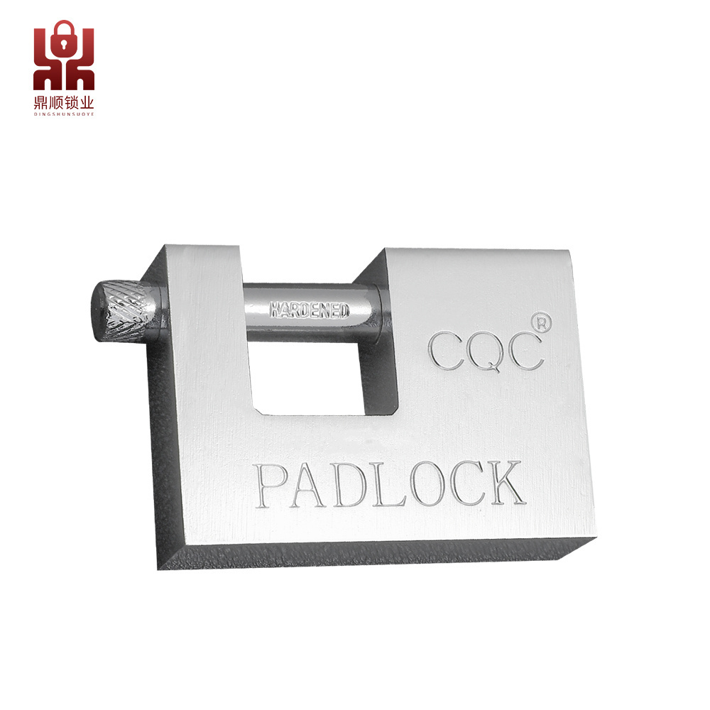 Accept customization logo packaging Vane Key Rectangular High security Iron Padlock