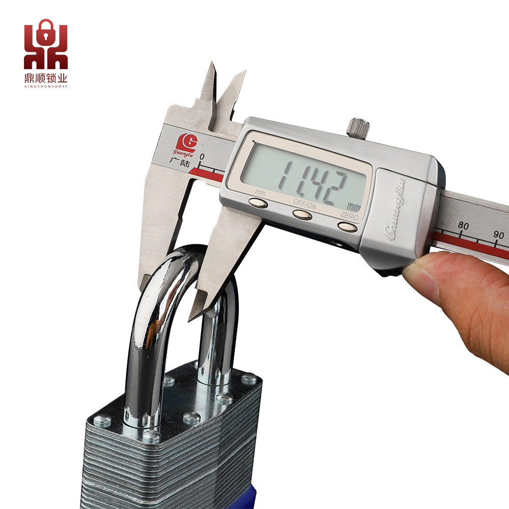 Hot Sell High durability copper lock cylinder 30mm warehouse padlock Laminated PADLOCK