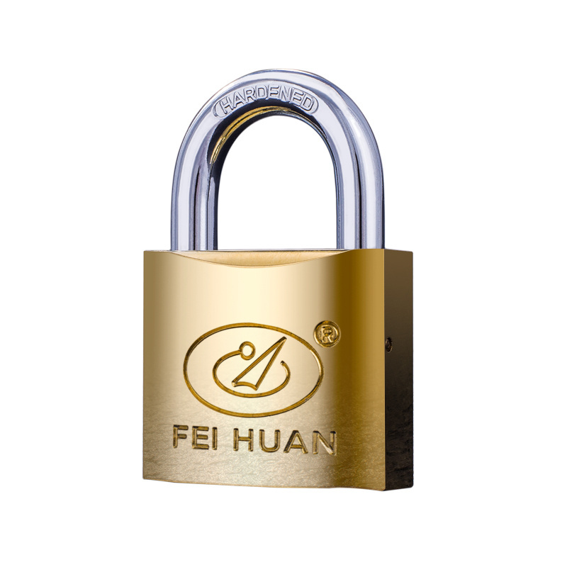 New design titanium-sprayed medium-sized iron american lock safety lockout padlock