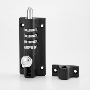 Factory OEM candado Zinc Alloy combination 4 digital lock Password door drawer bolt