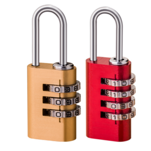 Factory OEM candado 21mm* luggage padlock 3 4 digital lock Aluminum combination lock cabinet lock