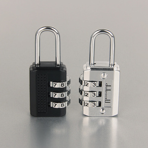 Factory OEM sells zinc-alloy candados seguridad 22mm combination padlock cartoon gym lock luggage pad locks