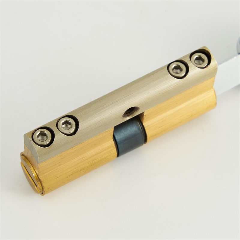 High quality safe Class C grade brass cylinder 5 brass keys with plastic head door lock