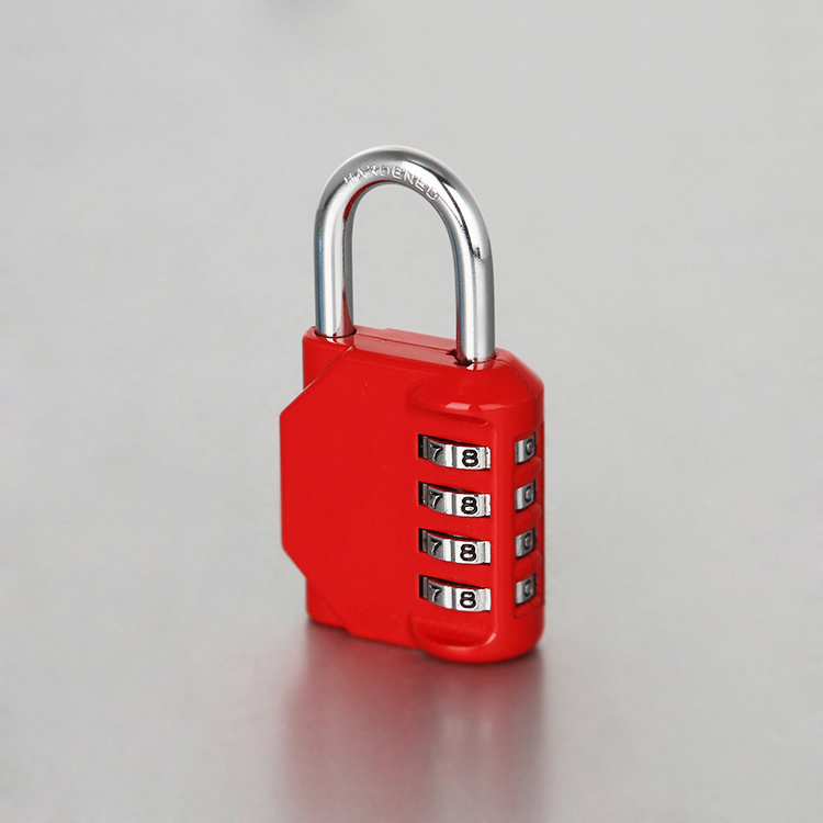 HB22-2 spot goods from Factory OEM candado luggage lock zinc alloy  padlock combination lock