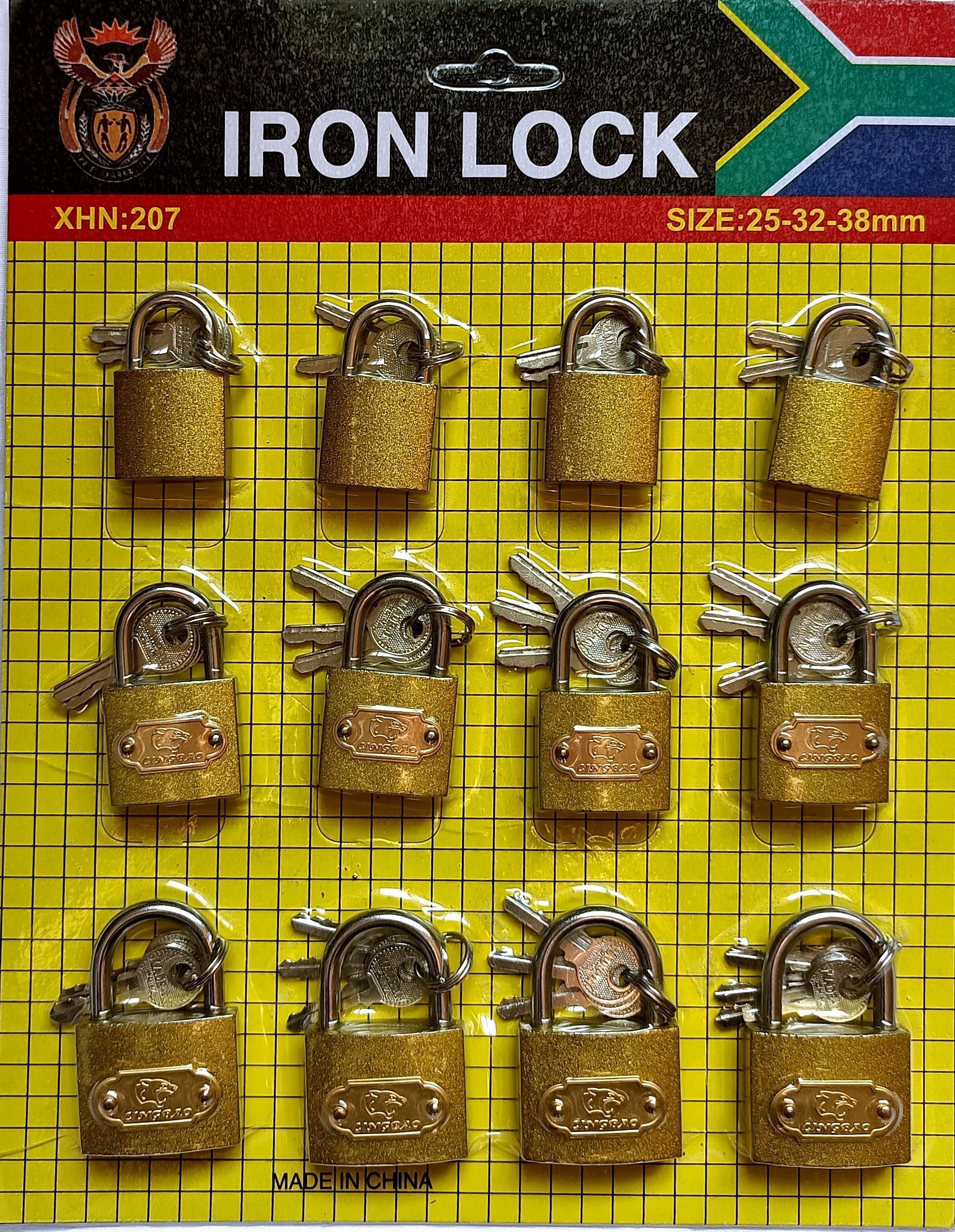 luggage locker cabinet safety padlocks High quality cheap iron  padlock