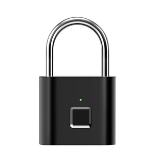 China Biometric Security Smart Aluminum Padlock Fingerprint Padlock With Waterproof Electronic Padlock