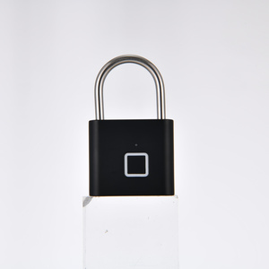 2023 New Arrival Cute Tuya Smart Fingerprint Padlock With APP Control Fingerprint Padlock Bluetooth Lock Mobile app