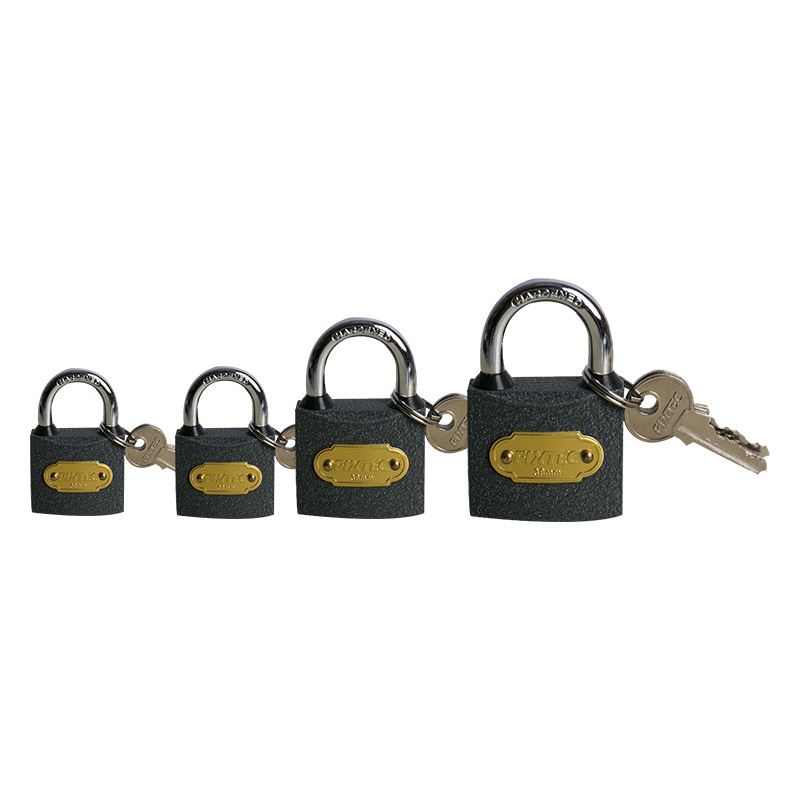 Wholesale Supplier Pad Lock 32mm/38mm/50mm/63mm Mini Thin Type Grey Iron Padlock