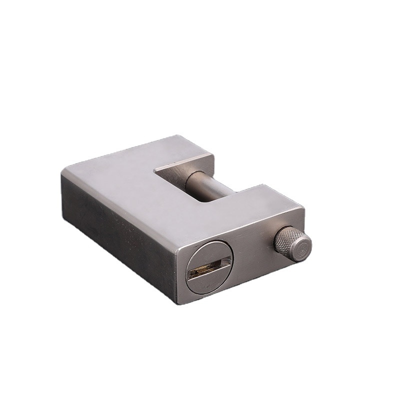 High Security Steel Rectangular Padlock Door Lock for Garage Trailer Warehouse Logistics Anti-Saw and Anti-Pick Locks