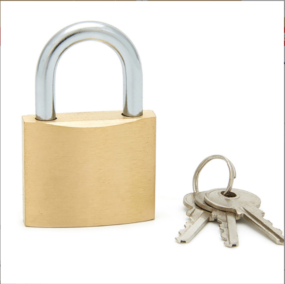 Same Unlock Key Custom Lock Top Security Pad Lock High Safety Padlocks Keyed Cheap Copper solid Brass Padlock