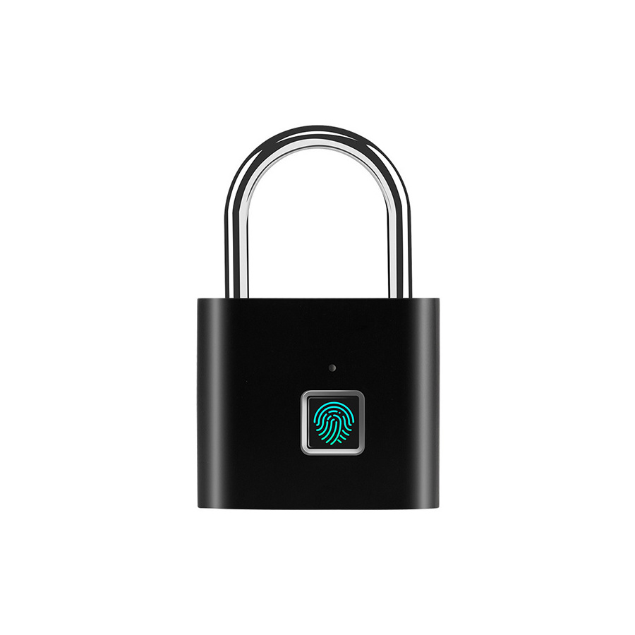 Smart fingerprint home security anti-theft padlocksmart padlock fingerprint fingerprint locker padlock gym padlock