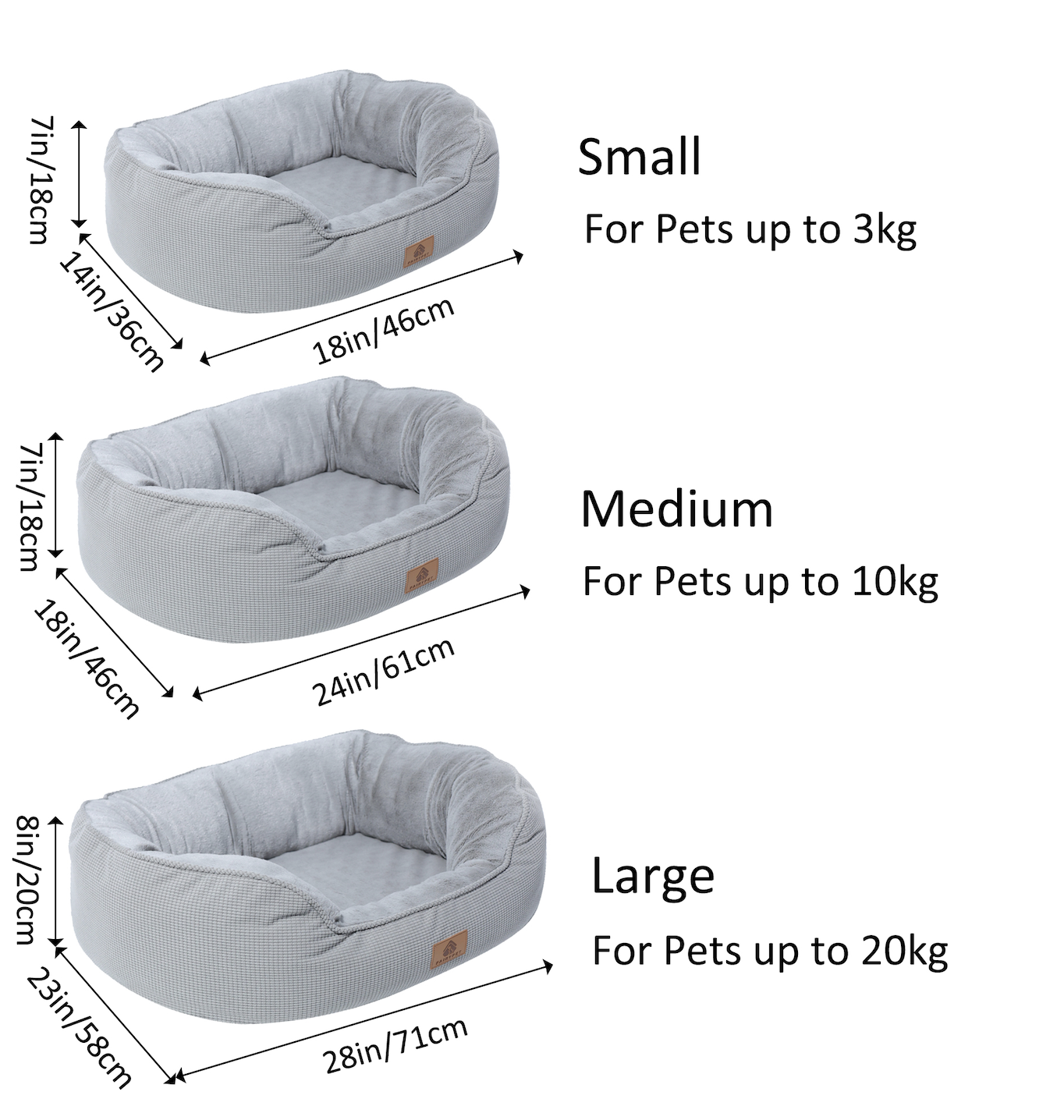 Wholesale FairyPET Comfortable and Safe Rectangular Nest Puppy Sleeping Bag Mat Washable Super Hard Cotton Breathable Dog Bed