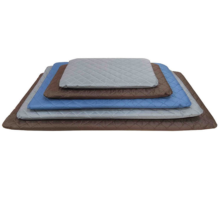 Wholesale Cooling Luxury Waterproof Chew Proof Oxford Dog Cat Cushion Bed Dog Mats for Pets