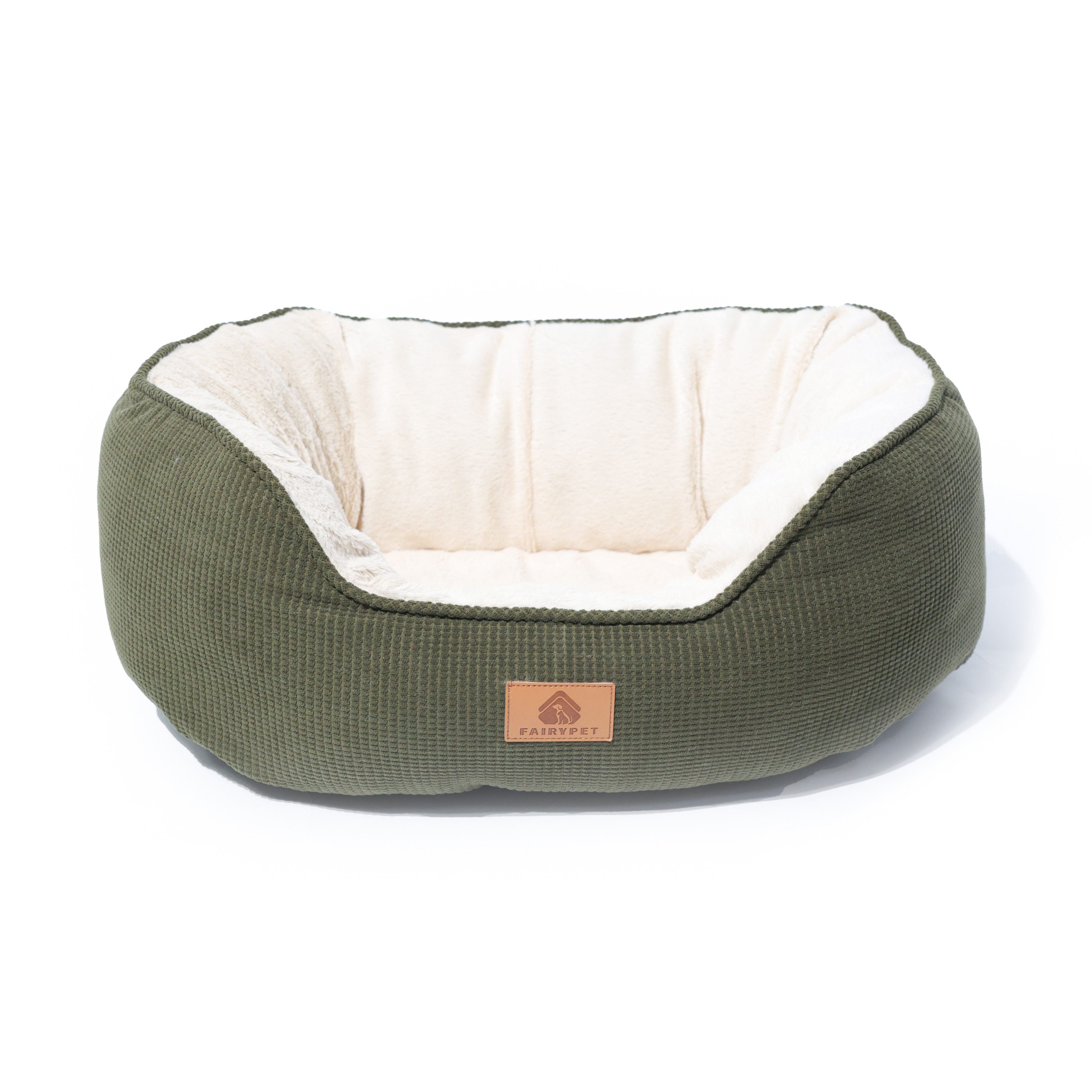 Wholesale FairyPET Comfortable and Safe Rectangular Nest Puppy Sleeping Bag Mat Washable Super Hard Cotton Breathable Dog Bed