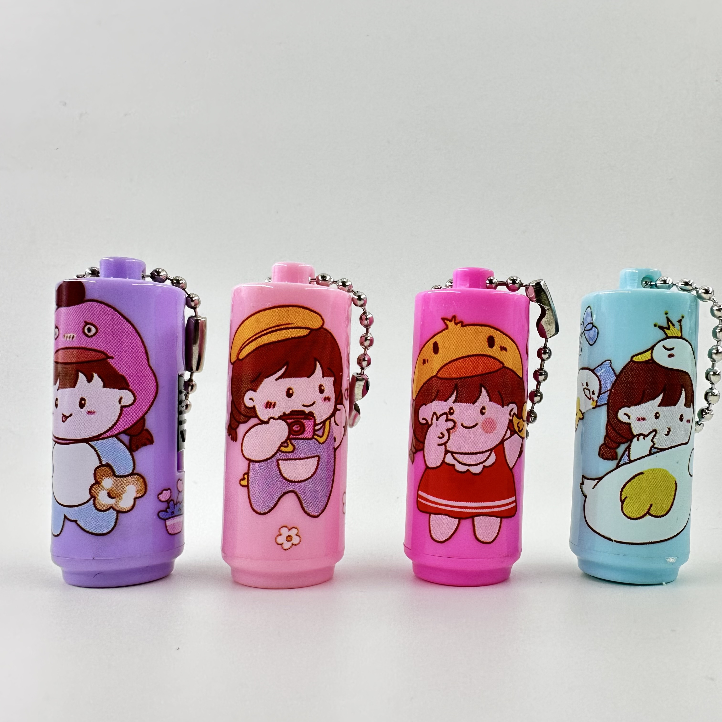 Promotional Cheap Plastic Souvenir Gift Kids Toy Mini Led Flashlights Keychain With Logo Printed