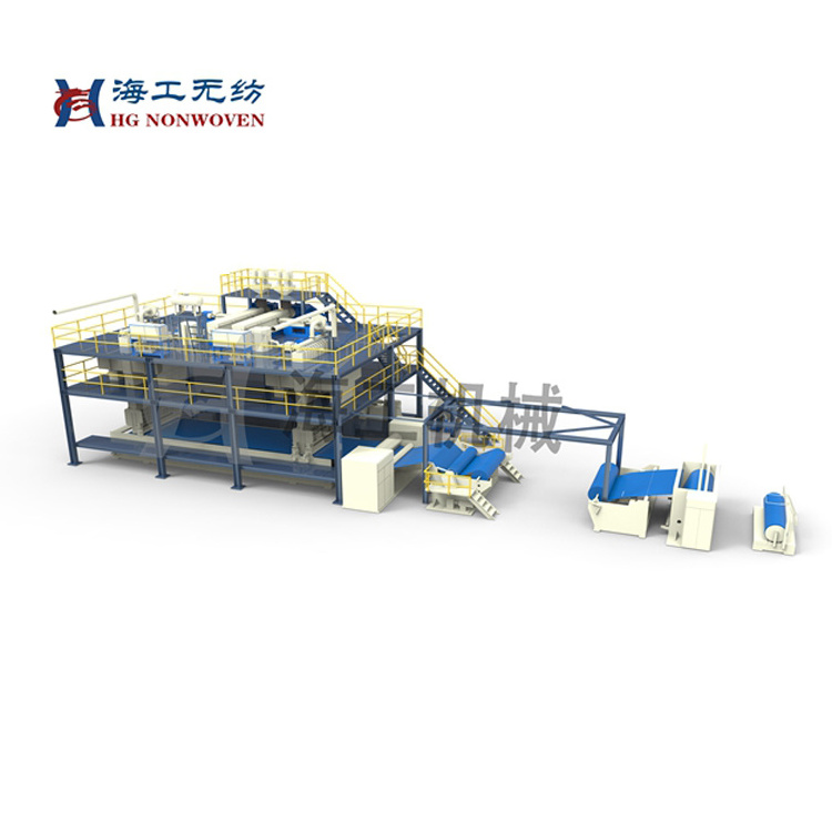 High quality nonwoven fabric making machine non woven fabric production line