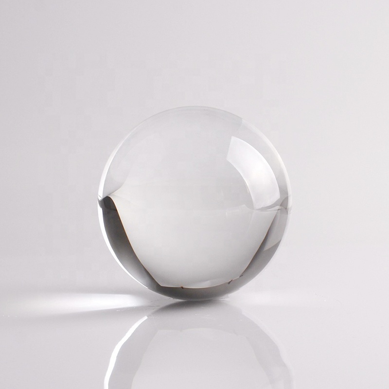 Wholesale High Quality K9 Crystal Ball Photography Solid Sphere Glass Round Crystal Lens Ball 80mm