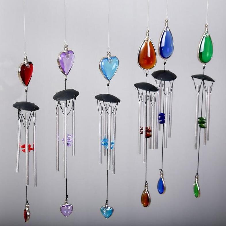 chinese glass crystal indoor  Wind chimes home car  decoration Christmas gift