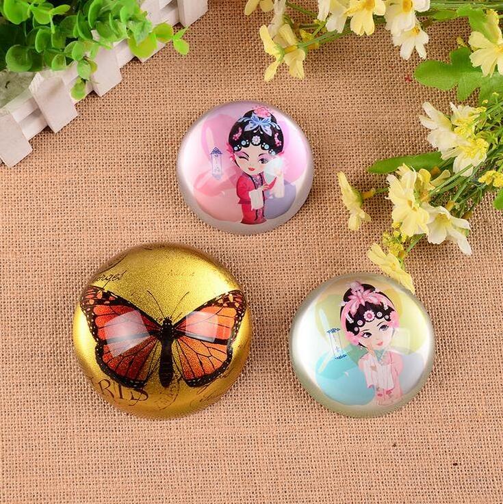 Custom butterfly personal picture crystal glass  paperweight  photo frame wedding favors  return gifts