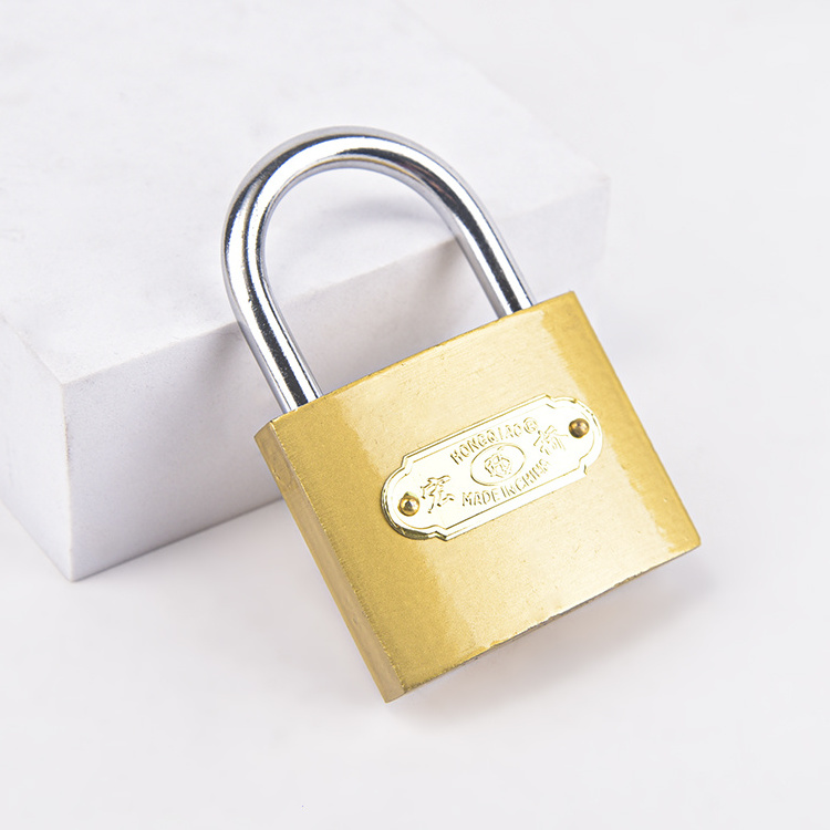 50mm Custom Modern High Quality Padlock Cerrar Candado Direct Sales Security Padlock With Master Keys