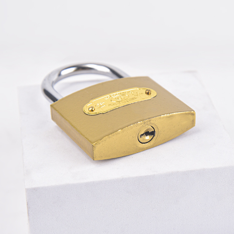 50mm Custom Modern High Quality Padlock Cerrar Candado Direct Sales Security Padlock With Master Keys