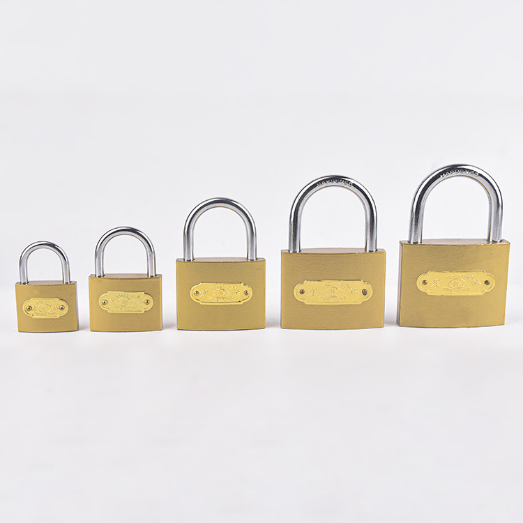 50mm Custom Modern High Quality Padlock Cerrar Candado Direct Sales Security Padlock With Master Keys