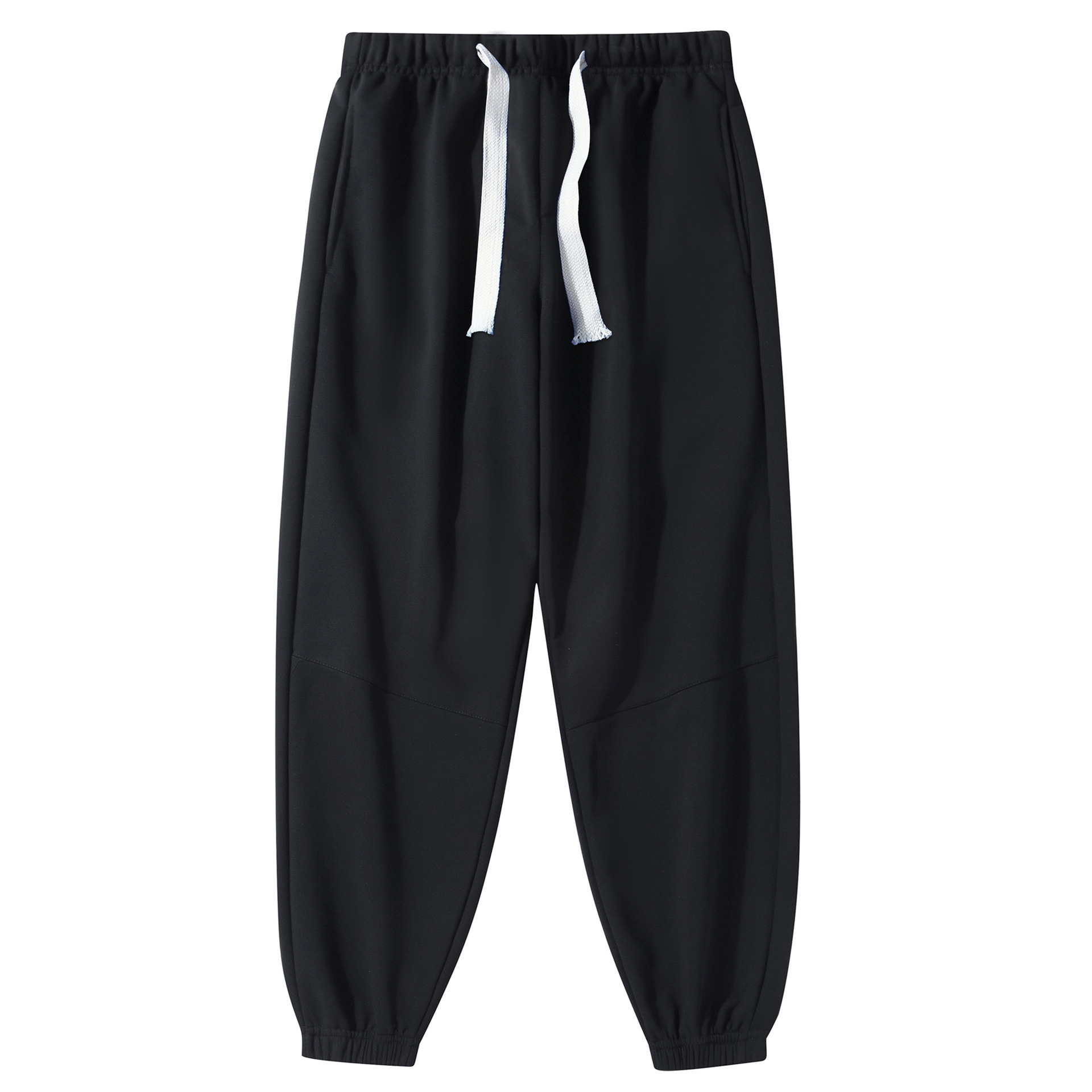 Custom brand logo oversize men's trousers cotton work sports casual jogging pants