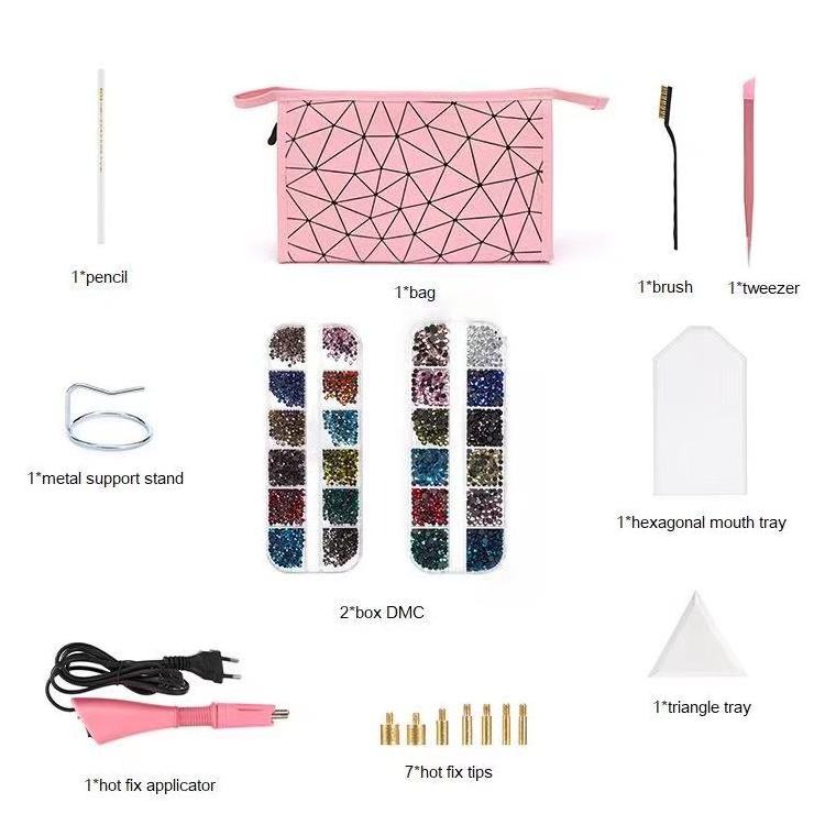 2021 new trend high quality 7in1 Diy Craft Tools Hotfix Rhinestone