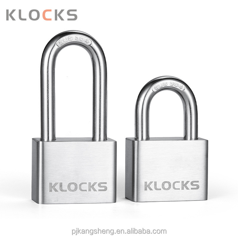 KLOCKS 50MM anti-cutting  stainless steel anti-rust waterproof Key padlock