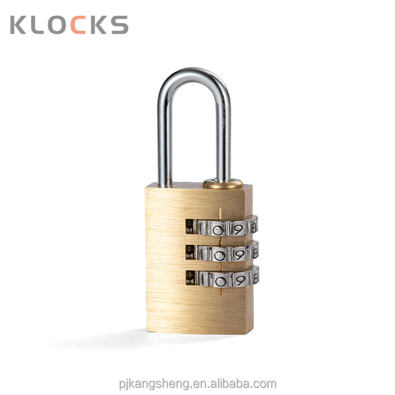 Digit Ultra safe and convenient brass combination padlock luggage lock door lock