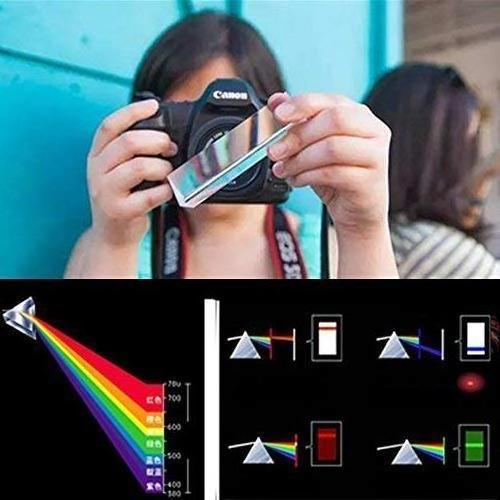 High quality cut small prism 30*100mm optical glass prism for taking photo