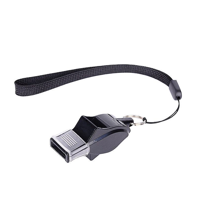 Factory direct sales multi colors professional football training soccer sports referee whistle