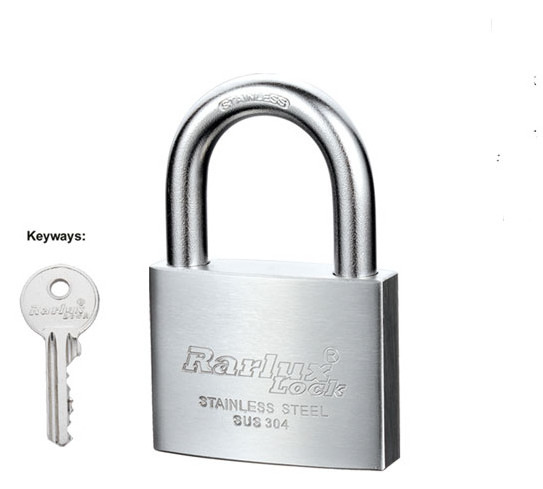 Rarlux Solid padlock Anti-theft Door Cabinet Drawer Gate 304 Stainless Steel Padlock